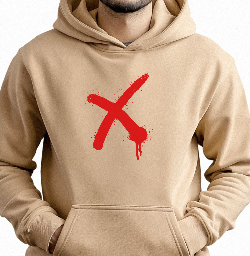 X: Moletom com Bolso - O Poder do Simples
