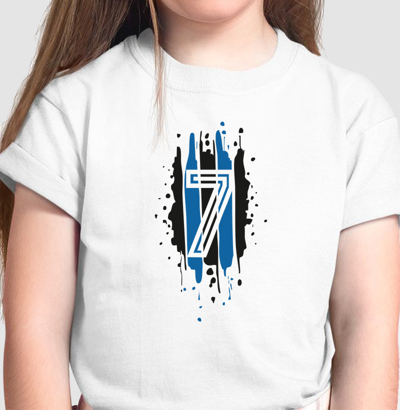 Camiseta Infantil Número 7 do Renato