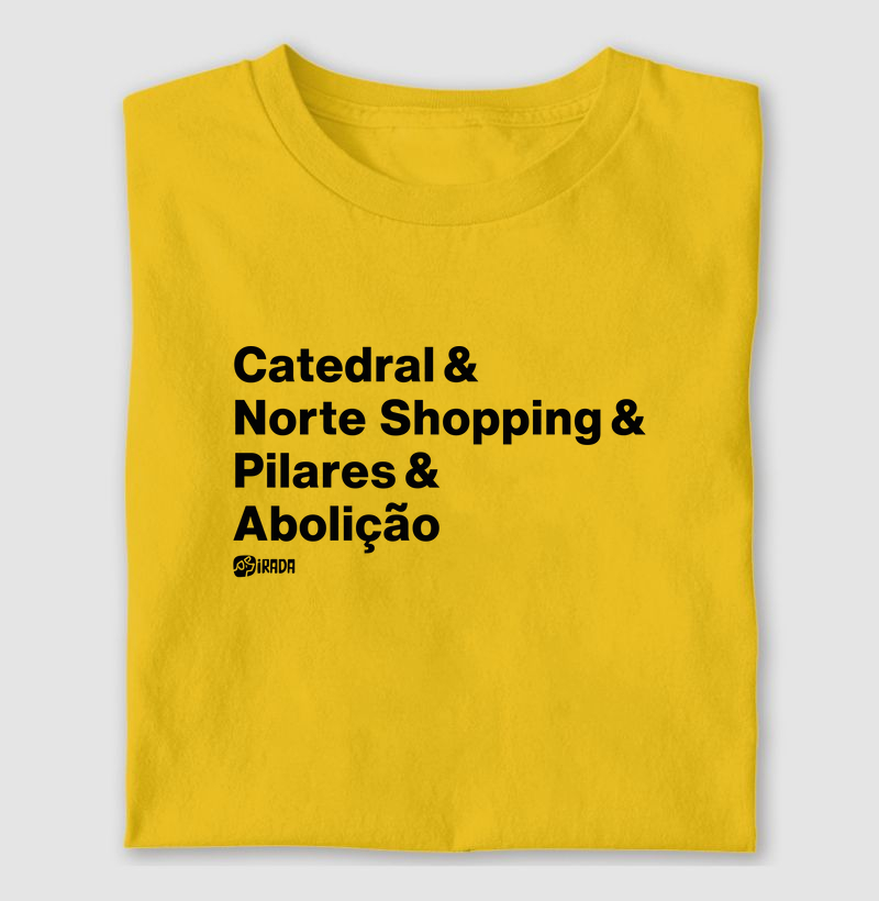 Catedral, Norte Shopping, Pilares, Abolição