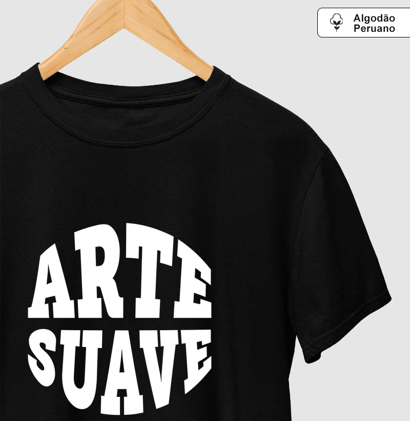 Camiseta Arte Suave Saliência