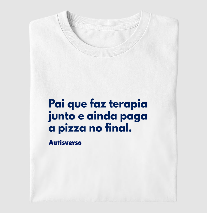 Pai que faz terapia junto e ainda paga pizza no final
