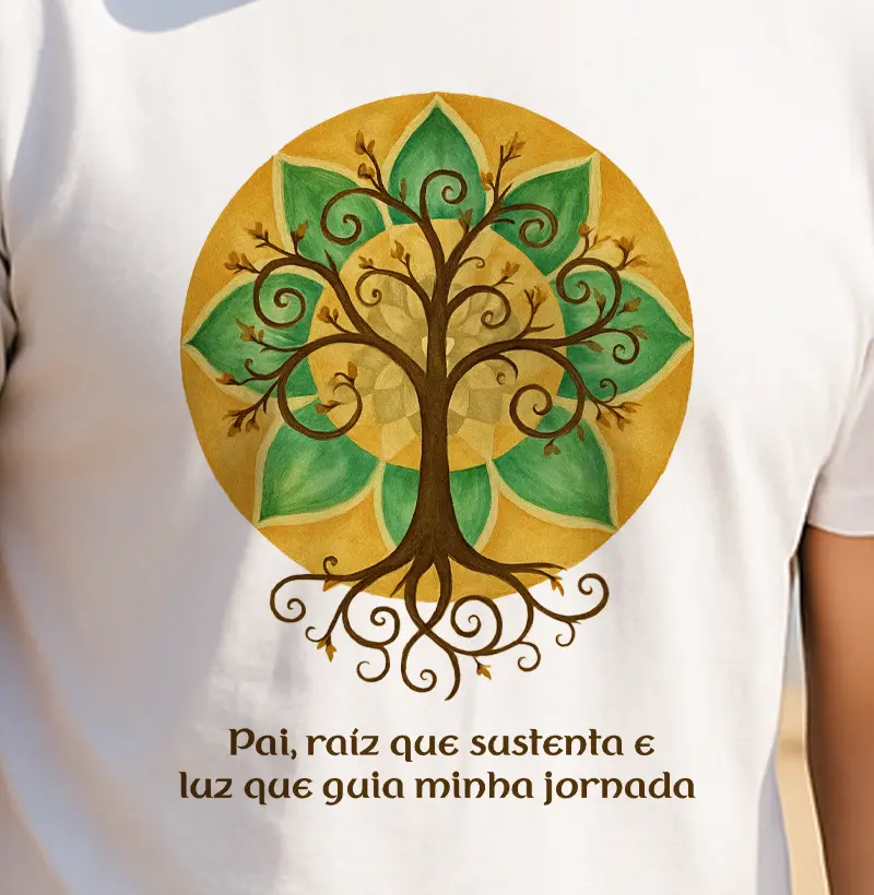Pai, raíz que sustenta e luz que guia minha jornada