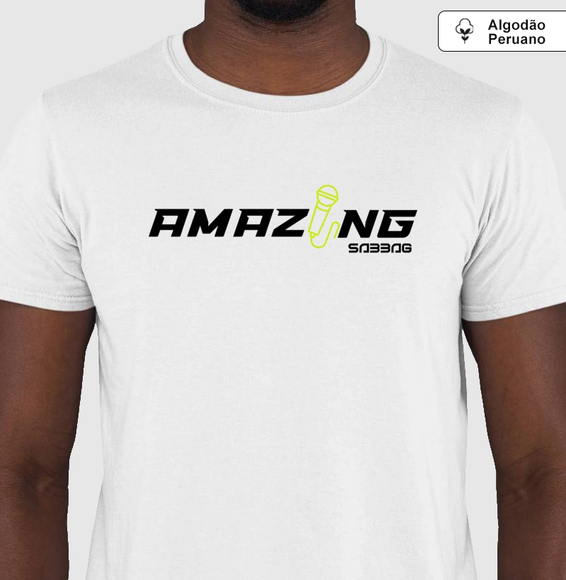 Camiseta Premium Amazing Sabbag Branca