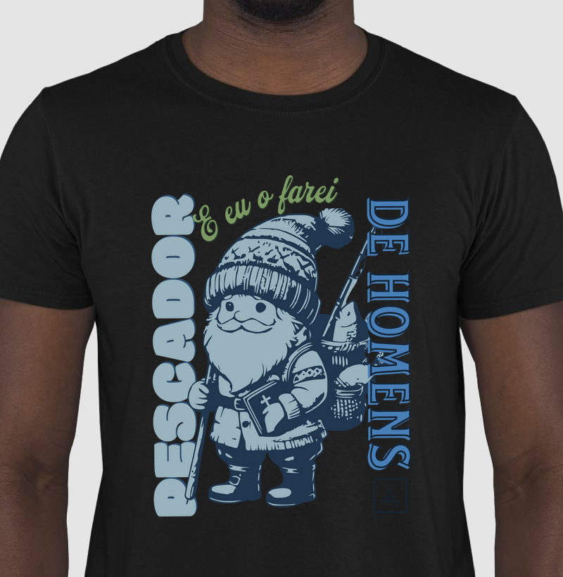 CAMISETA PESCADOR DE HOMENS