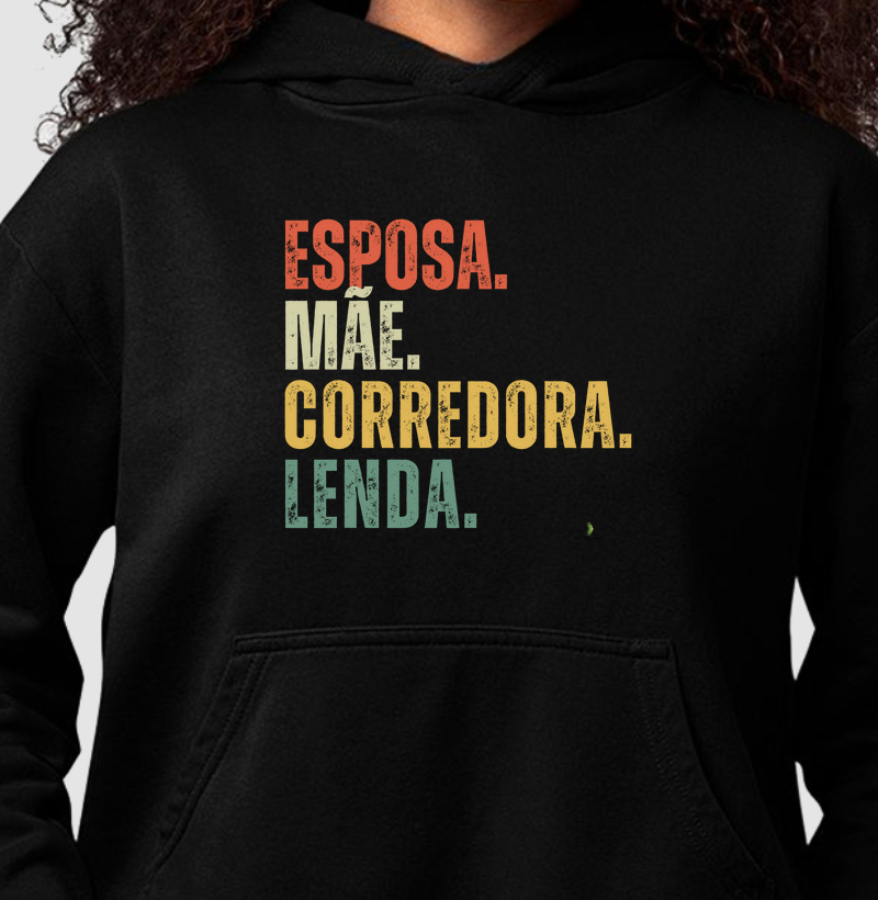 Esposa, mãe, corredora e lenda