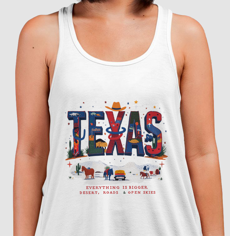 Texas Camiseta  Regata Agromoda