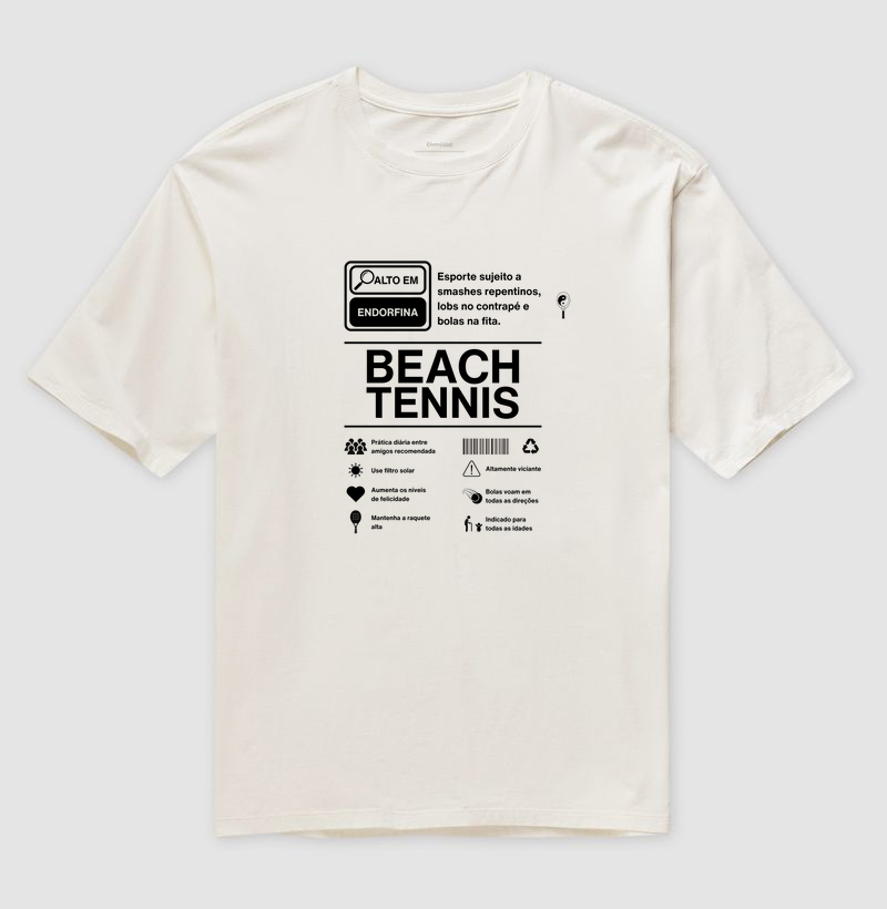 Beach Tennis Rótulo
