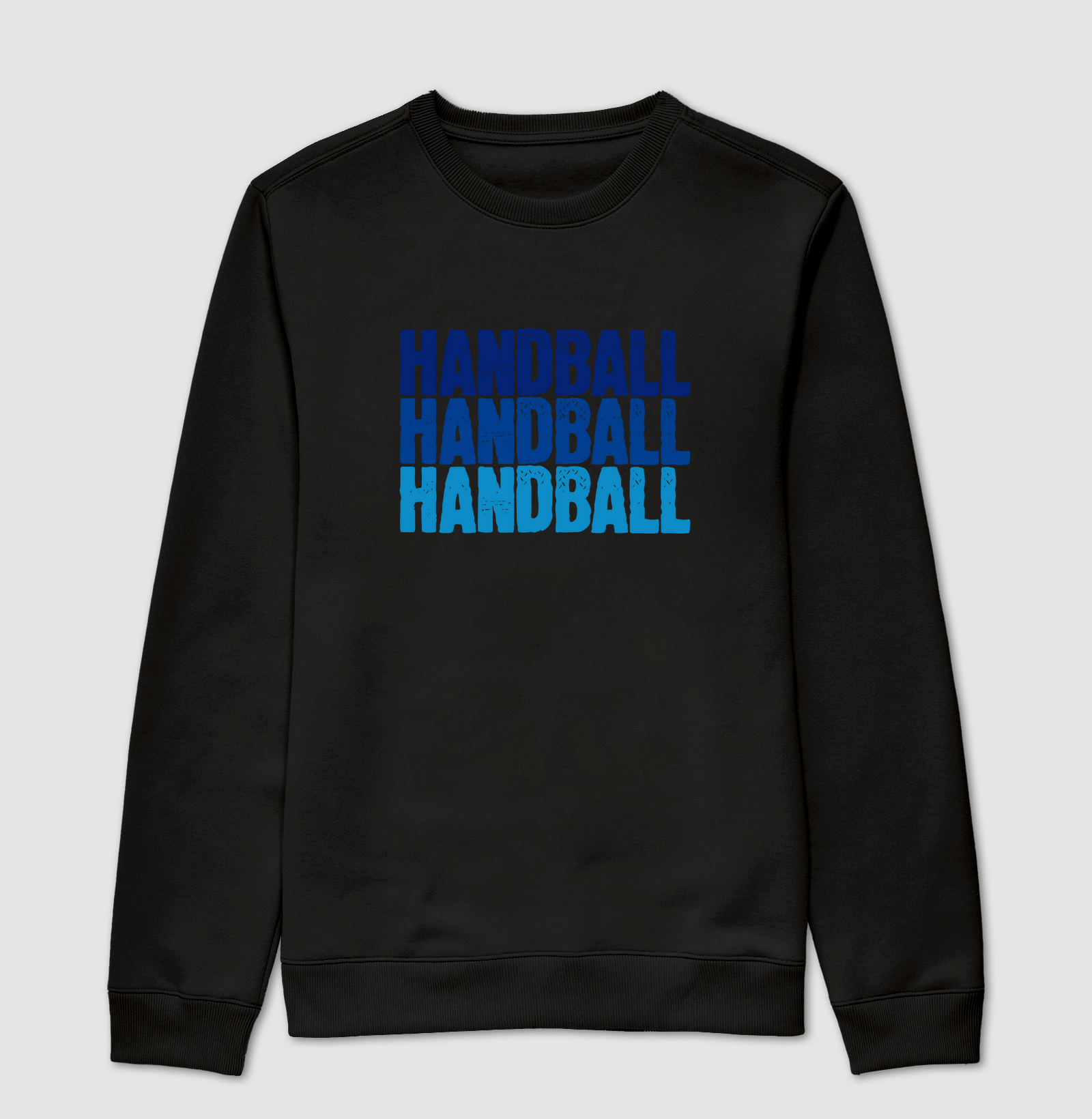 Suéter Moletom de Handebol - HANDBALL TONS DE AZUL 