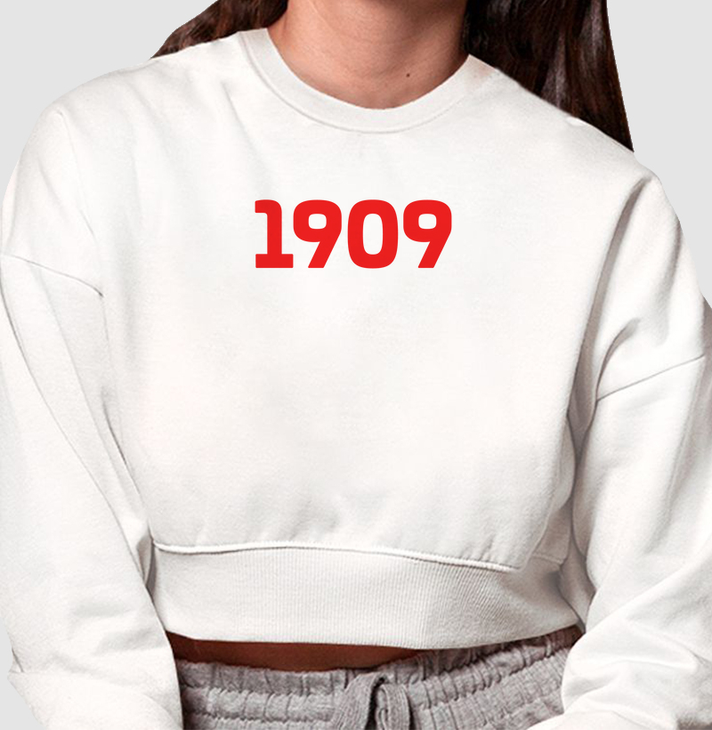 Moletom Cropped 1909