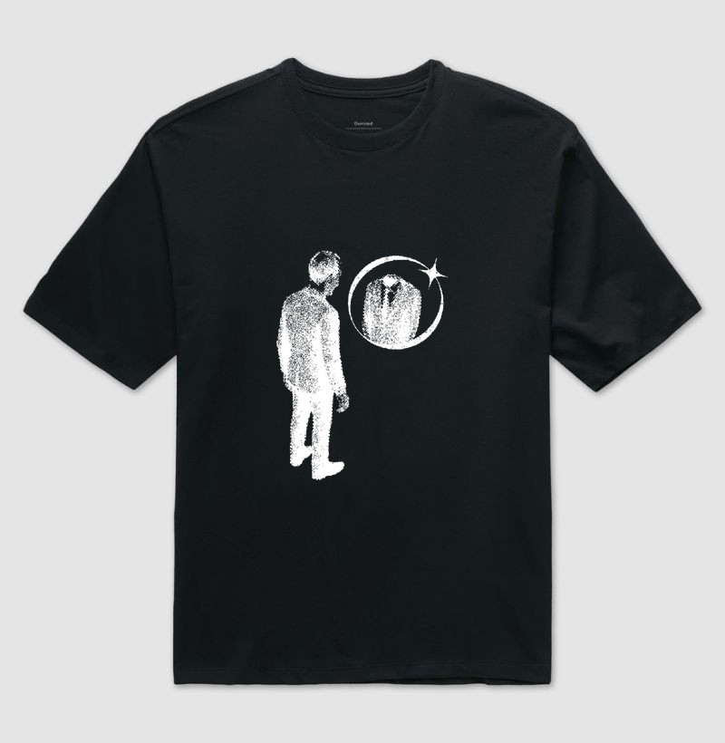 Camiseta Oversized Premium, Edição Especial - Medo