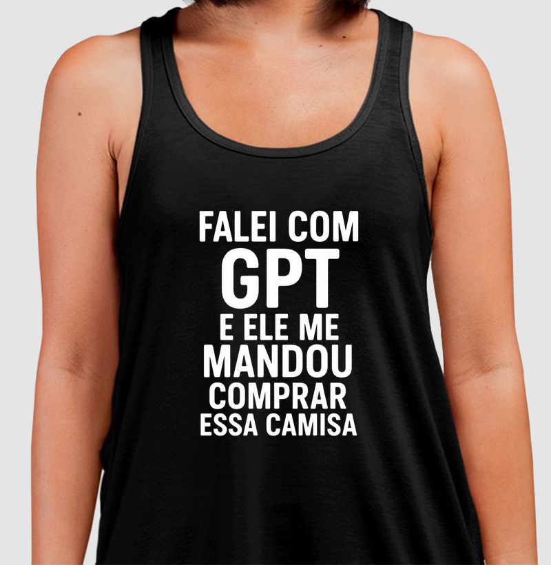 Falei com GPT e ele me mandou comprar