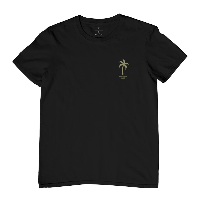 Camiseta Surf Coqueiro preta