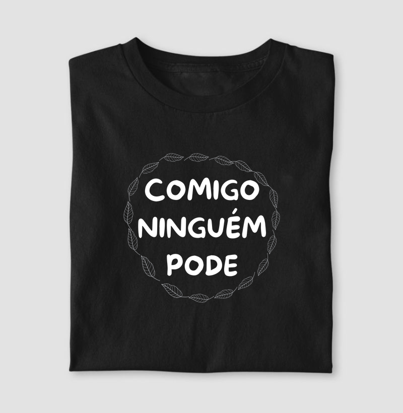 Camiseta Letra Unica Engajamento