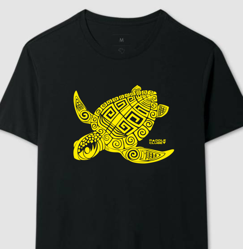 T-SHIRT Masculina e Feminina - Tartaruga Maori