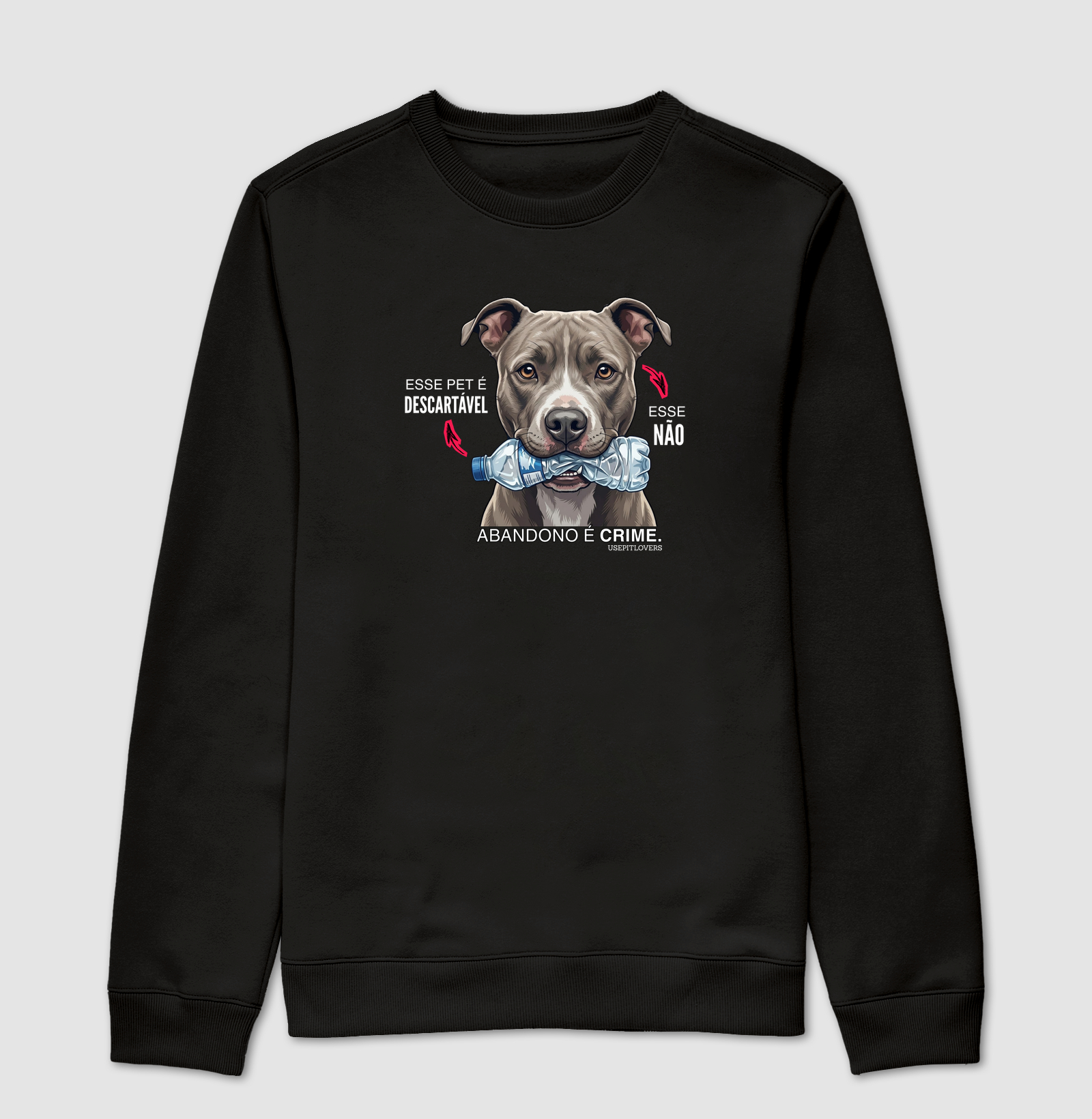 ESSE PET É DESCARTÁVEL, ESSE NÃO. ABANDONO É CRIME.