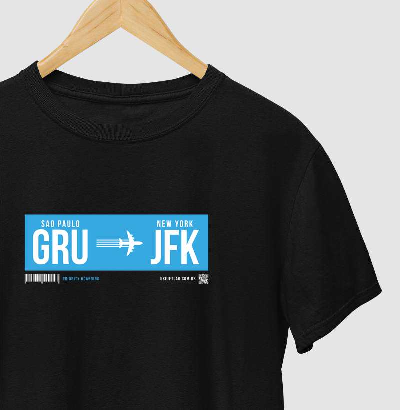 Códigos Aeroportos - GRU X JFK
