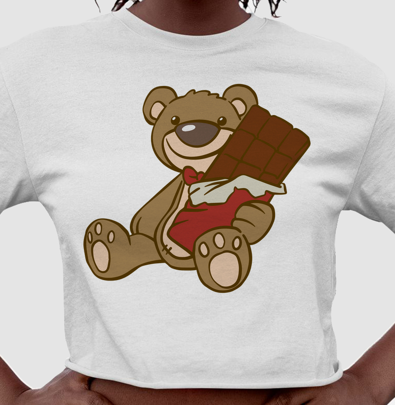 0448-Urso com chocolate
