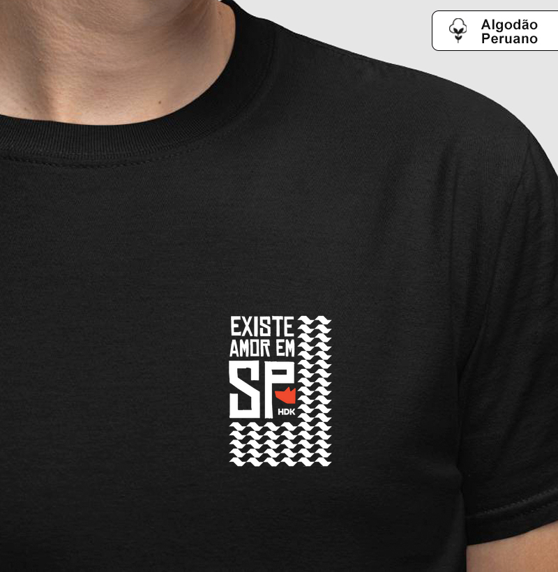 Camiseta Existe Amor em SP