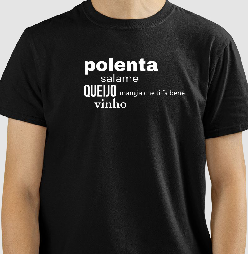 Camiseta Itália Escura
