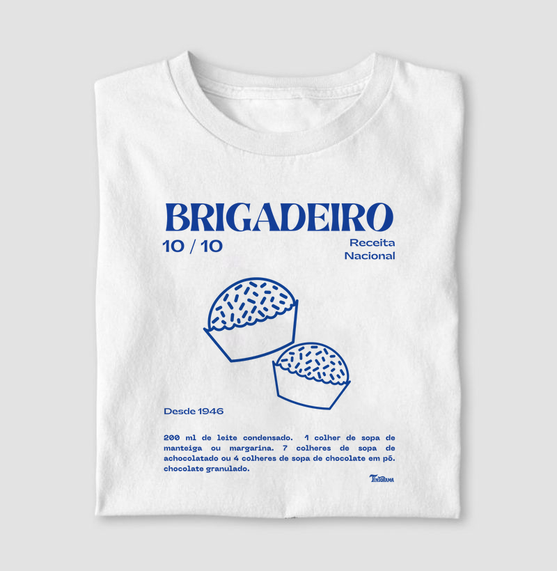 Camiseta "Brigadeiro"
