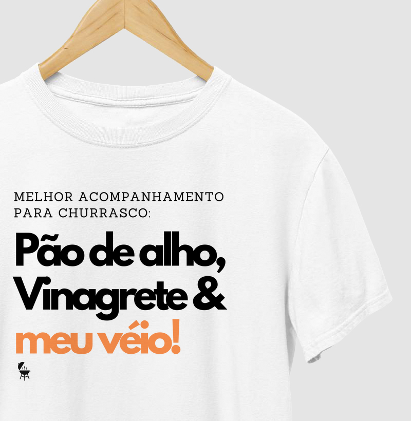 Meu véio - Camiseta Brasa