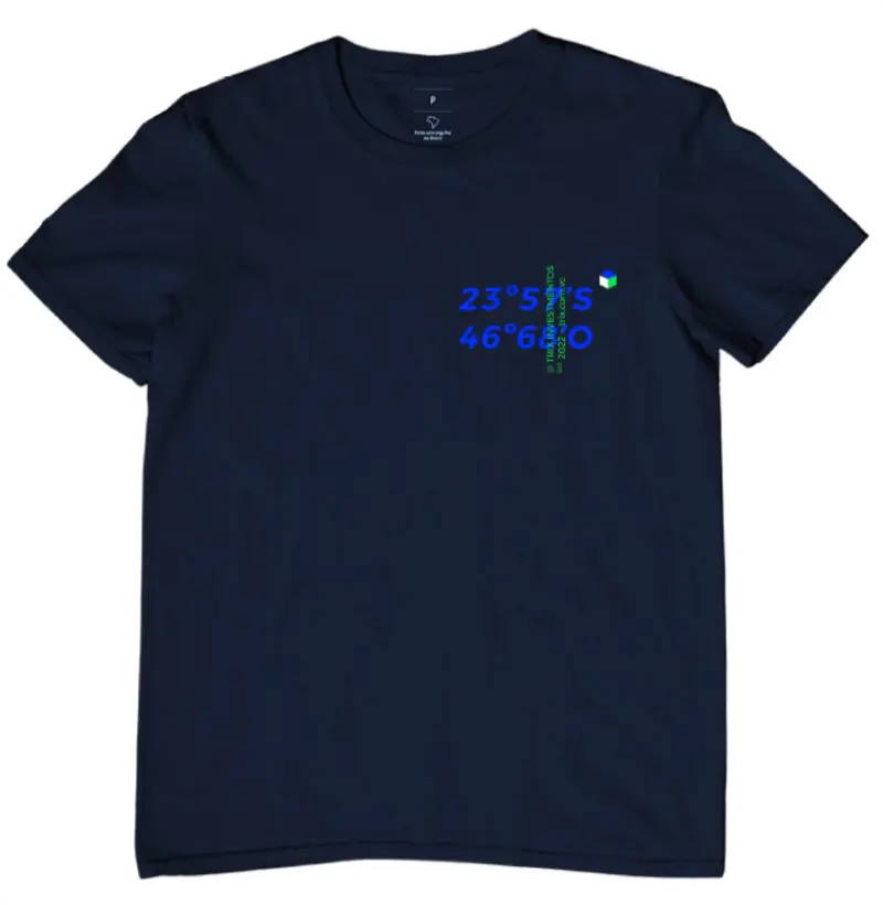 Camiseta Azul Marinho 5