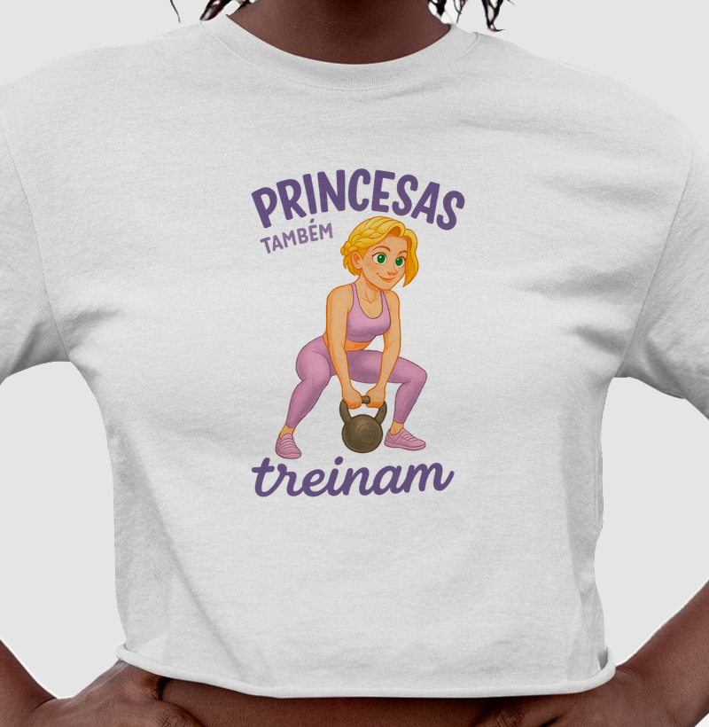 Princesas também treinam - Disney