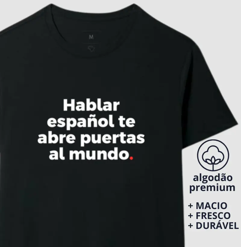 Camiseta Hablar Espanol