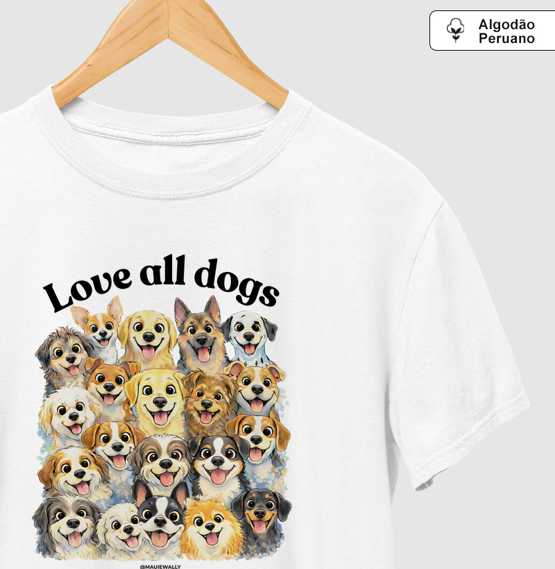 LOVE ALL DOGS (black)