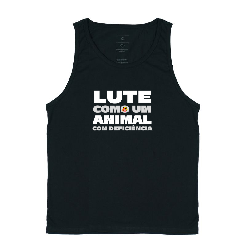 Lute como um animal com deficiência