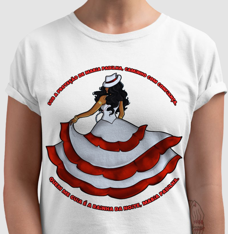 Camiseta Maria Padilha 100% Algodão
