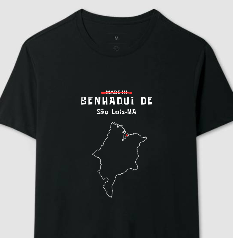 Camiseta Binhaqui de São Luis-MA| OxenteWear