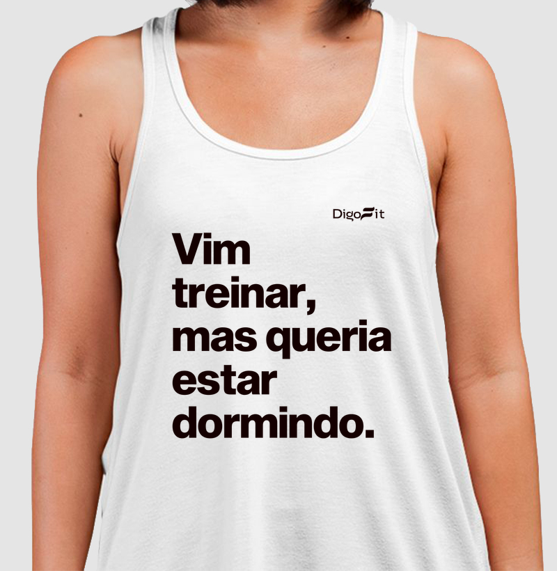 REGATA ACADEMIA VIM TREINAR MAS QUERIA ESTAR DORMINDO