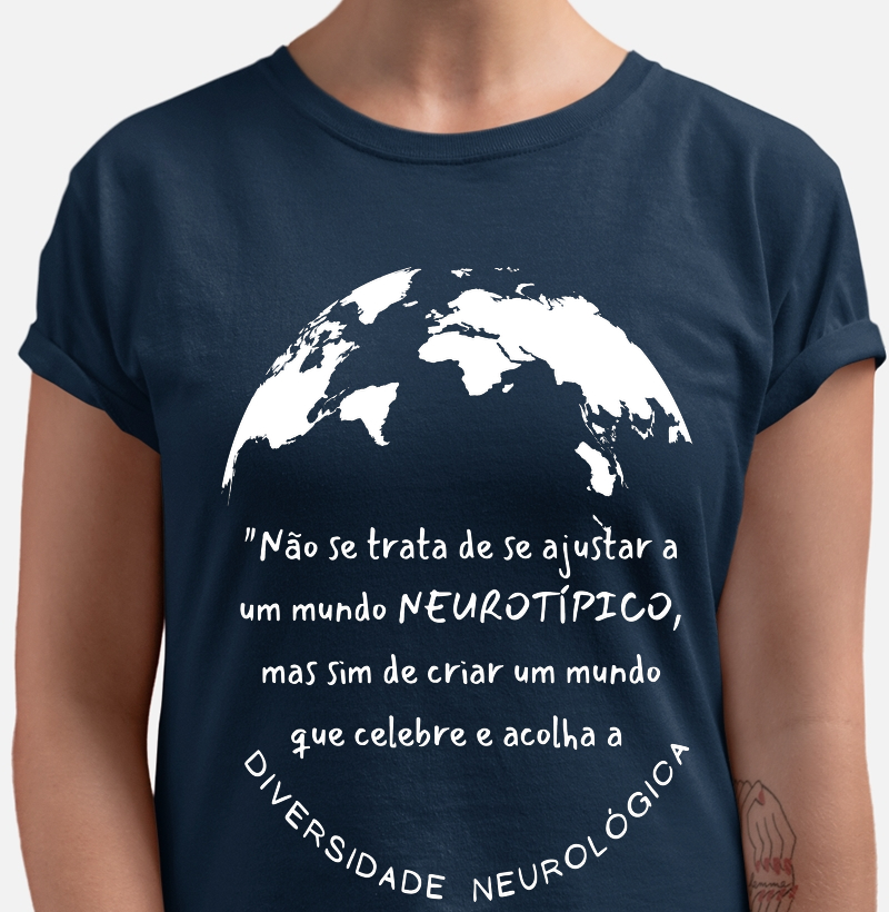Camiseta-Mundo Neurotípico