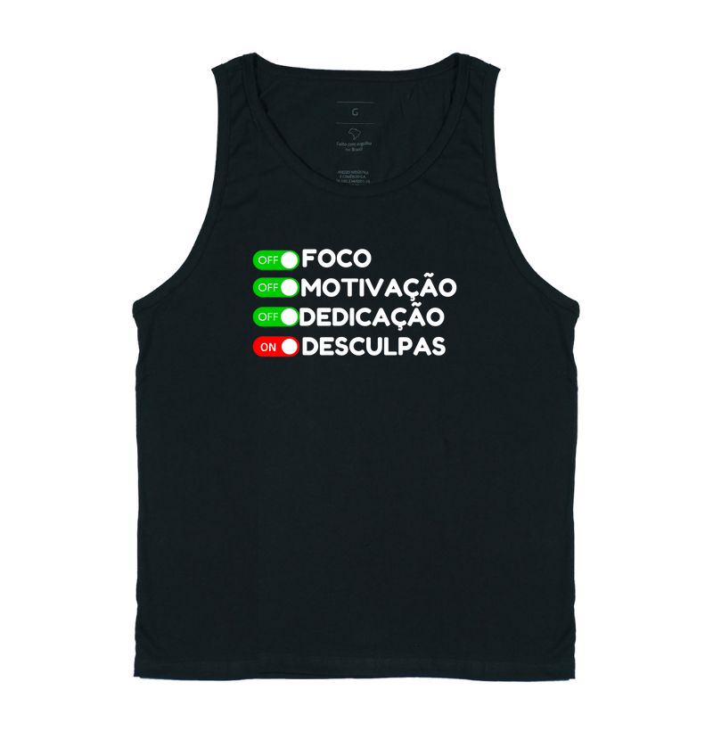Foco ON, Desculpas OFF