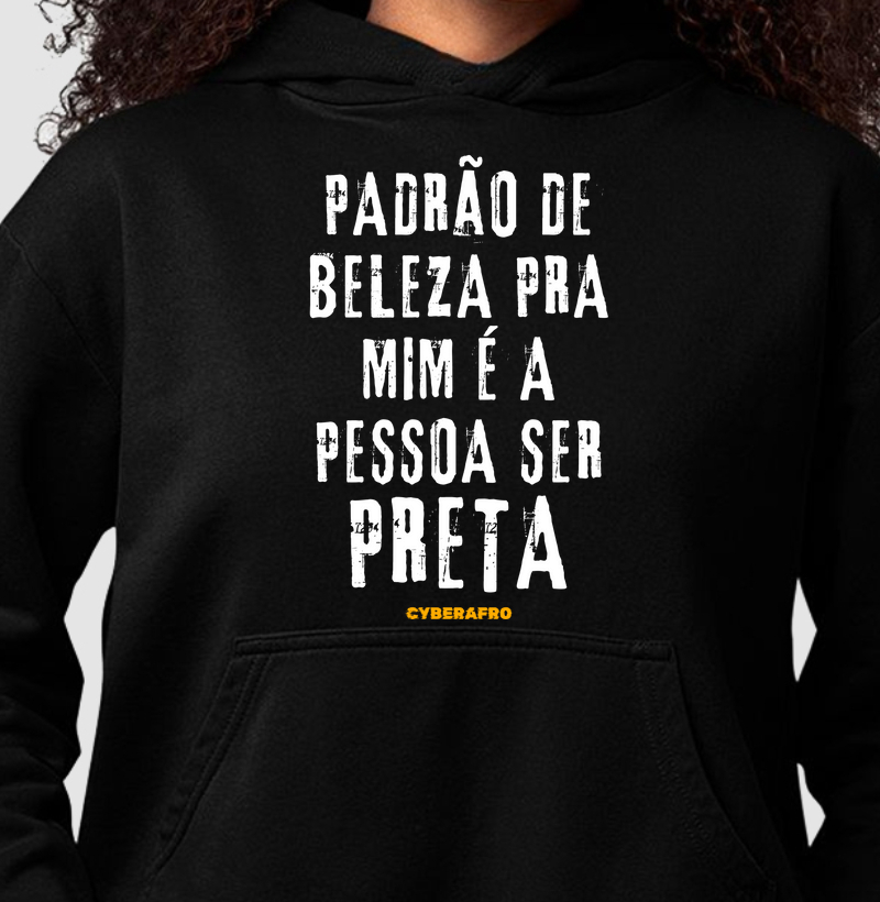 Hoodie Moletom Padrão de Beleza