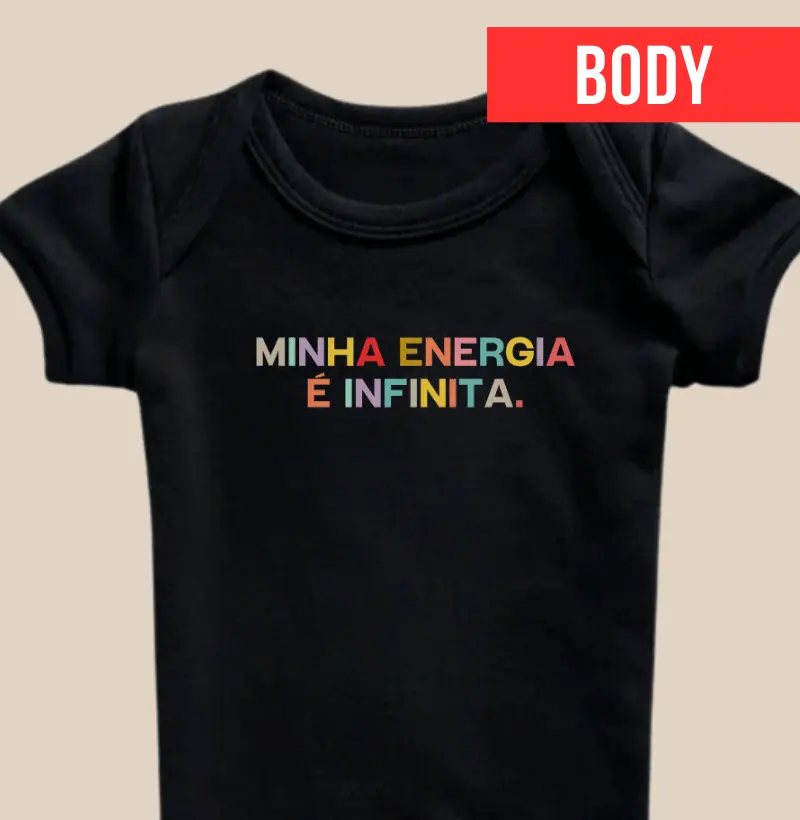 Minha energia é infinita
