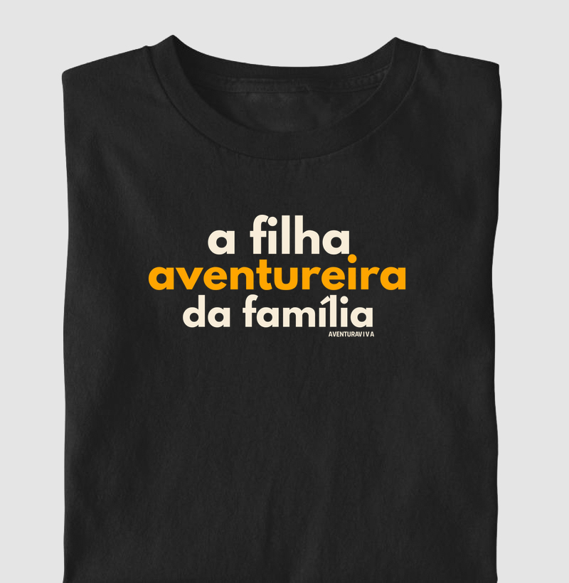 filha aventureira da família