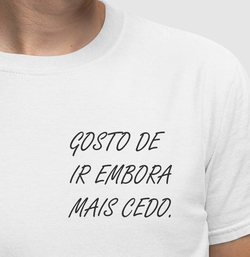 Gosto de Ir Embora Mais Cedo.