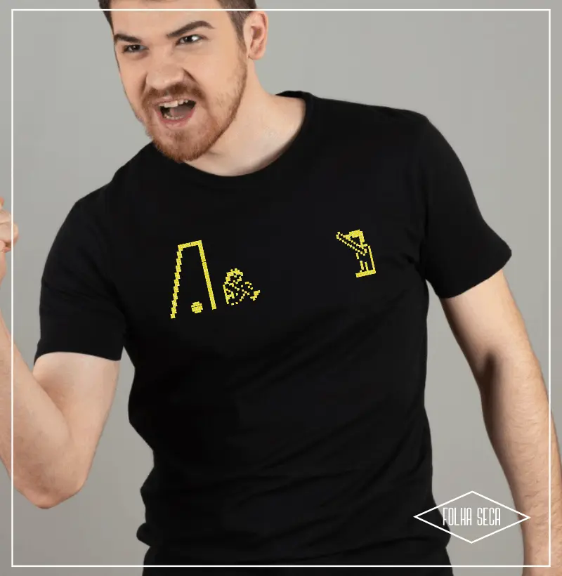 Camiseta bonequinhos do placar