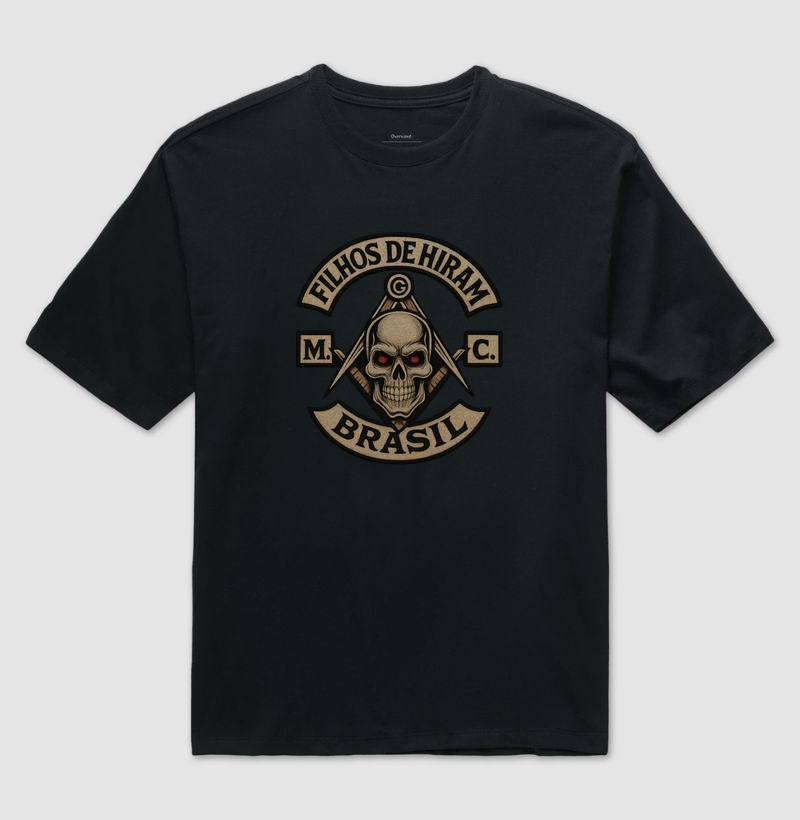 Camiseta Oversized Personalizada Filhos de Hiram 5 - Mr. GADU