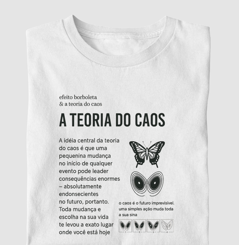 Frase Teoria do Caos