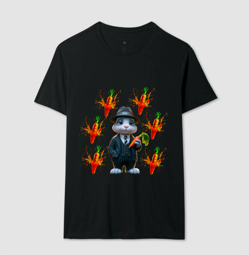 Camiseta Masculina Jhonathangster kamikaze Rabbit