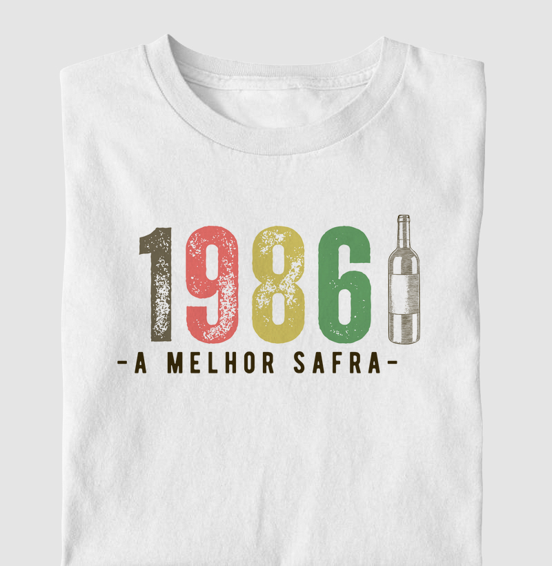 Camiseta A Melhor Safra 1986