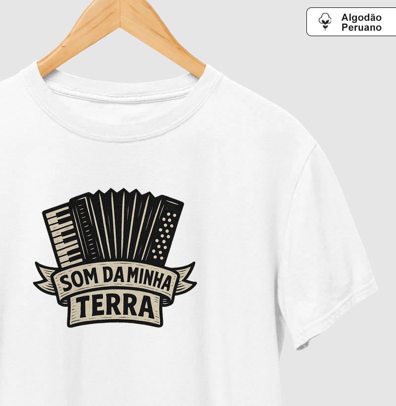 Sanfona com faixa: “Som da minha terra”