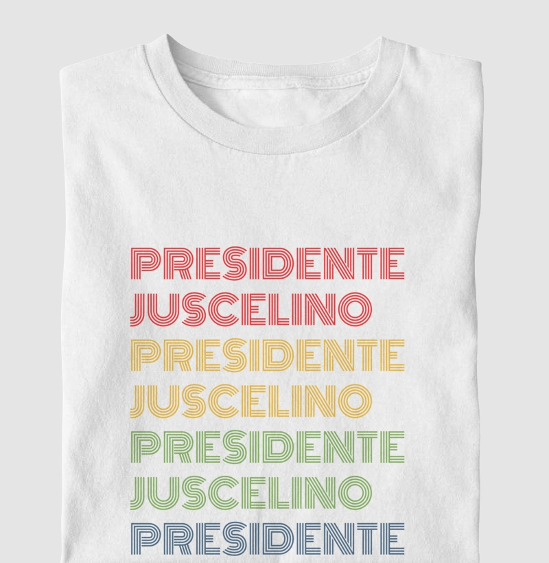 Presidente Juscelino Letreiro Retrô