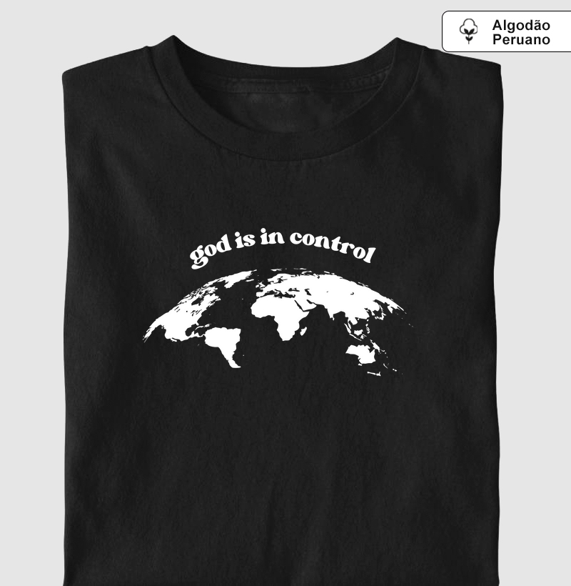 God is in control - Deus está no controle