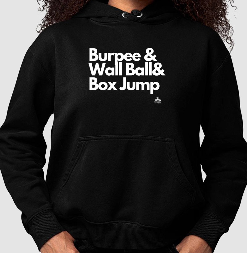 Burpee & Wall Ball & Box Jump