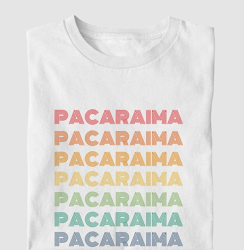 Pacaraima Letreiro Retrô