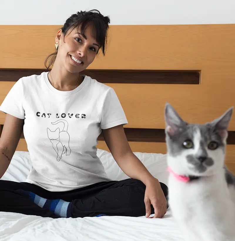 Baby Look Cat Lover
